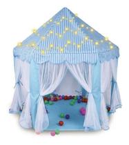 Barraca Infantil Montavel Com Luz Led Azul Barraca Infantil Montavel Com Luz Led Azul