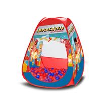 Barraca infantil para meninos implacaveis com bolinha