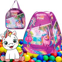 Barraca infantil Para Transporte Ponei Rosa