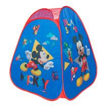 Barraca Infantil Portátil Dobrável Tenda Casa Mickey Mouse Cabana Iglu