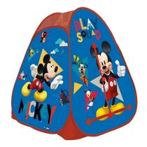 Barraca Infantil Portátil Mickey Tenda Toca Dobrável Disney Barraca Infantil Portátil Mickey Tenda Toca Dobrável Disney