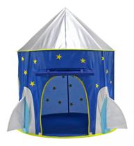 Barraca Infantil Principe e Princesa Foguete Cabana Tenda