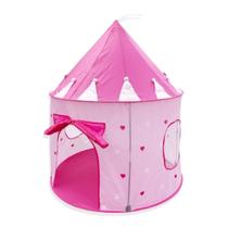 Barraca Infantil Rosa Castelo Das Princesas Dobrável Dm Toys