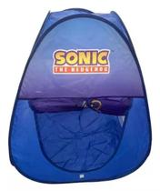 Barraca Infantil Sonic Tenda Mágica Dobravel Bbr Azul Menino