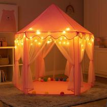 Barraca Infantil Tenda Iluminada Casinha Menina Com Luzes Barraca Infantil Tenda Iluminada Casinha Menina Com Luzes