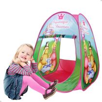Barraca Infantil Toca Cabana Princesas Brinquedo Meninas Estampada Cabaninha Fadinhas