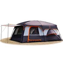 Barraca KTT Extra Grande para 14 Pessoas, 2 Quartos, Impermeável Barraca KTT Extra Grande para 14 Pessoas, 2 Quartos, Impermeável