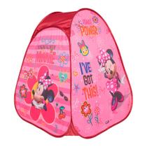 Barraca Minnie Disney Infantil Portátil Dobrável Tenda Toca Iglu Dobrável