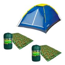 Barraca Mor Iglu 3 Pessoas + 2 Colchonete Casal