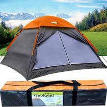 Barraca Para Camping Weekend Impermeável 4 Pessoas Echolife