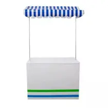 Barraca Para Festas Multiuso Mesa Dupla Lisa