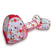 Barraca Piscina Bolinha Vermelha 2,88x1,20m - Auto Equip