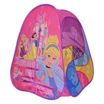 Barraca Portátil Infantil Princesas Disney Zippy Toys Brinquedo Presentes Rosa Menina Dia das Crianças Original