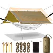 Barraca Tarp para Camping FREEKITE Portátil Impermeável 3m x 3m