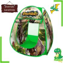 Barraca Tenda Cabana Dobrável Infantil Dinossauro Verde DM