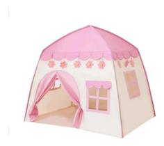 Barraca Tenda Casa Infantil Dobrável Melhor- Rosa