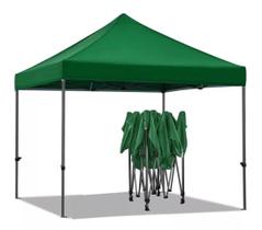 Barraca, Tenda Gazebo 3x3 Sanfonada Aço Galvanizado + Bolsa, Para Feira , laser , Praia , Camping , Estande, Casamento,Jardim