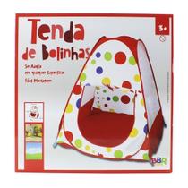 Barraca Tenda Infantil Bolinha Colorida Cabaninha Bbr R3052