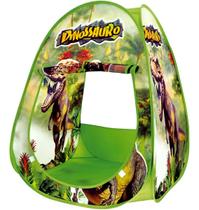 Barraca Tenda Infantil Iglu Toca Cabana Dinossauros Dm Toys Cor Verde