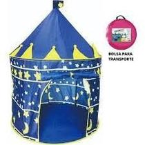 Barraca Tenda Toca Cabana Castelo Dobrável Infantil menino e menina Rosa/Azul À Pronta Entrega