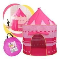 Barraca tenda Toca Cabaninha Castelo Infantil menina Rosa