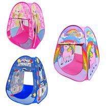 Barraca Toca Cabana Tenda Infantil Dobravel Menino e Menina