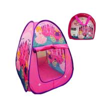 Barraca Toca Infantil Dobrável Tenda Cabana Princesa Menina - Pop Brinquedos