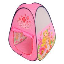 Barraca Toca Infantil Para Menina Rosa Com Bolsa
