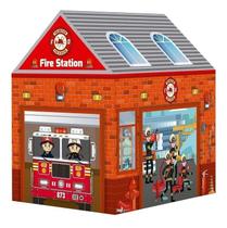 Barraca Toca Infantil Tenda Portátil Casa Casinha Bombeiro BW133B - nakasaki