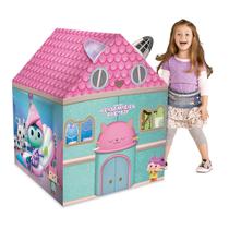 Barraca Toca Infantil Tenda Rosa Cabana A Casa Mágica Da Gabby Casinha Para Crianças - Líder Brinquedos