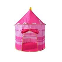 Barraca Toca Tenda Castelo Dobrável Infantil Menina Rosa