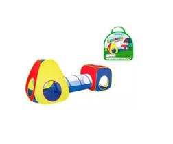 Barraca Toca Túnel infantil Dobrável 3 Em 1 Tenda Cabana Barraca Toca Túnel infantil Dobrável 3 Em 1 Tenda Cabana