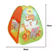 Barraca Zoo Infantil Colorida - O Espaço Perfeito para a Imaginação das Crianças!