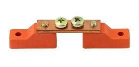 Barramento 1/2"x1/8" 2 Fios Com Suporte - Multhiploss Barramento 1/2"x1/8" 2 Fios Com Suporte - Multhiploss