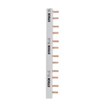 Barramento Bifásico 80A Steck 440V 16 Polos Para Painel