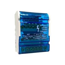 Barramento bloco dist 4p 4 mod. 28furos 100a steck s-dm9907