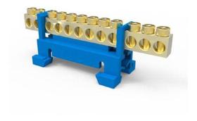 Barramento ( Borneira ) Para Fio Neutro E Terra 12 Polos - Enerbras