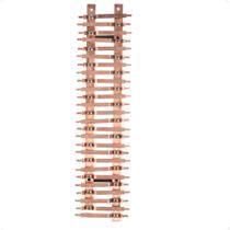 Barramento Central 150A Bifásico para 52 Circuitos