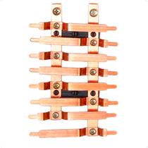 Barramento Central 80A Bifásico para 16 Circuitos