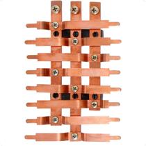 Barramento Central 80A Trifásico para 16 Circuitos