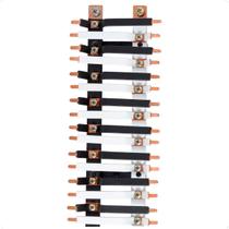 Barramento Central Bifásico Isolado 150A para 32 Circuitos