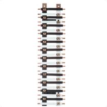 Barramento Central Bifásico Isolado 150A para 48 Circuitos