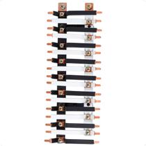 Barramento Central Bifásico Isolado 225A para 34 Circuitos