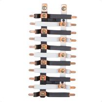 Barramento Central Bifásico Isolado 80A para 22 Circuitos