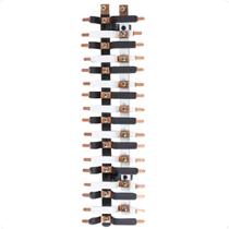 Barramento Central Bifásico Isolado Padrão Cemar 100A para 34 Circuitos