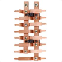 Barramento Central Bifásico Padrão Cemar 100A para 16 Circuitos