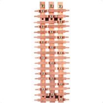 Barramento Central Trifásico 150A para 36 Circuitos