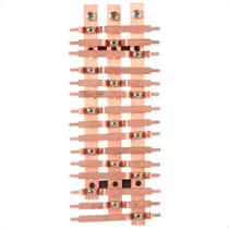 Barramento Central Trifásico 225A para 30 Circuitos