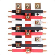 Barramento Central Trifásico Isolado 150A para 16 Circuitos