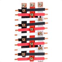 Barramento Central Trifásico Isolado 225A para 22 Circuitos